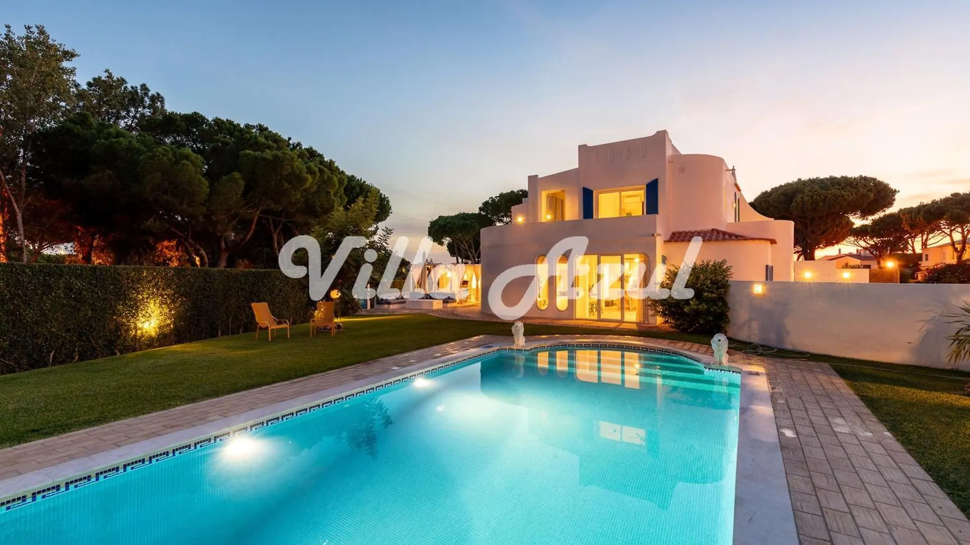 Elegant Villa With Private Pool In Quarteira Vilamoura Portugal